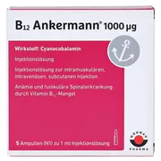 B12 Ankermann Injekt 1.000 µg, 5 x 1 ml