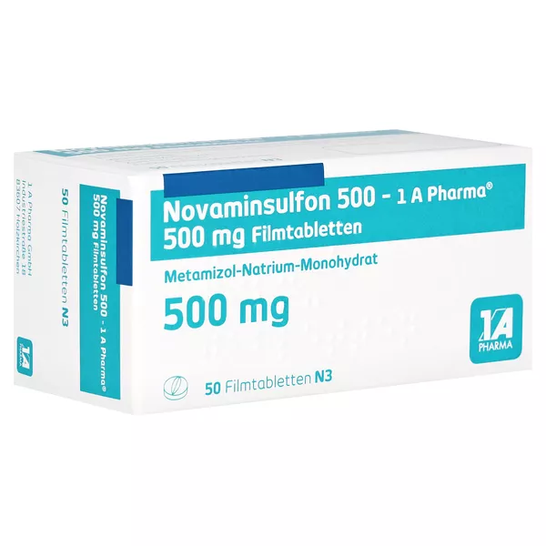 NOVAMINSULFON 500-1A Pharma Filmtabletten 10 St