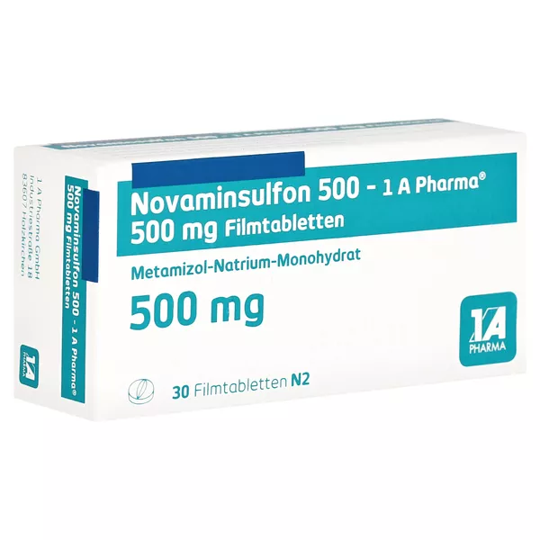 NOVAMINSULFON 500-1A Pharma Filmtabletten 30 St