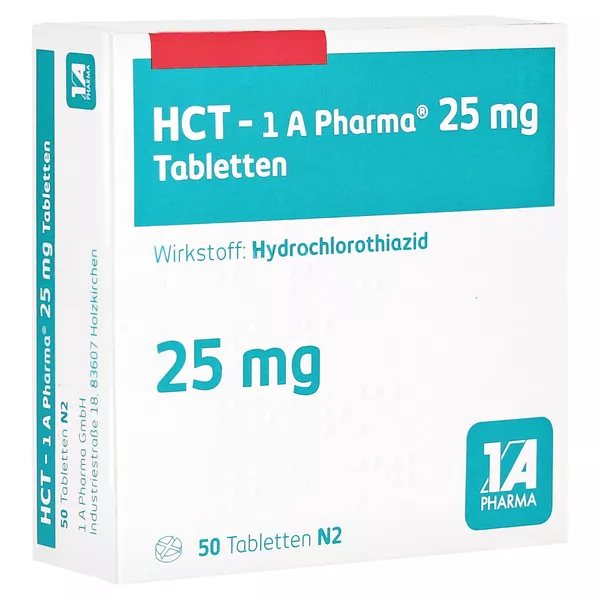 Hct-1a Pharma 25 mg Tabletten 50 St