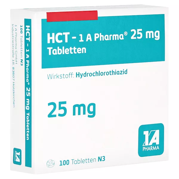 Hct-1a Pharma 25 mg Tabletten 100 St
