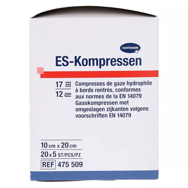ES-Kompressen steril10x20 cm 12f 20X5 St