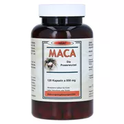 MACA Kapseln 850 mg Macawurzelpulv.a.Öko 120 St