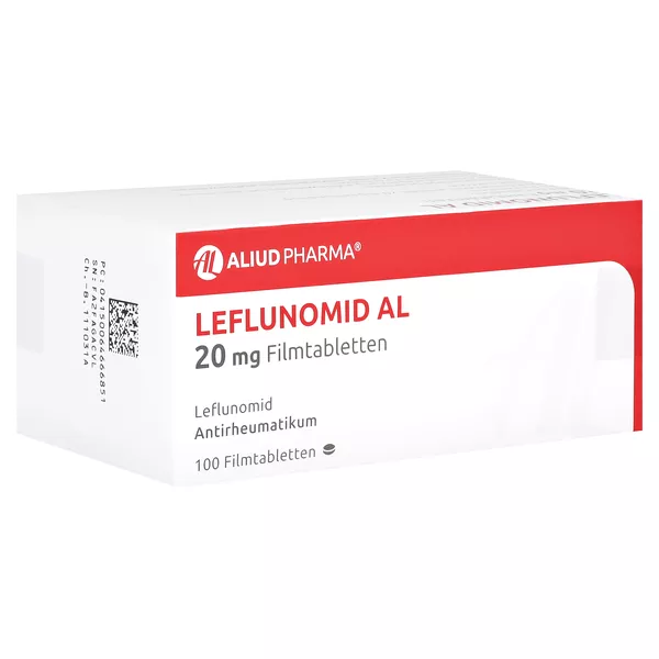 Leflunomid AL 20 mg Filmtabletten 100 St