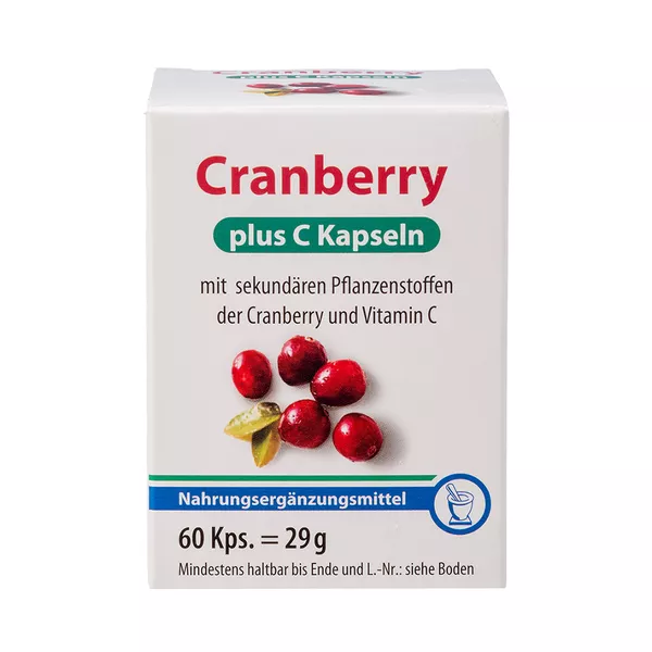 Cranberry + Vitamin C Kapseln 60 St
