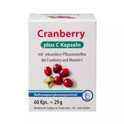 Cranberry + Vitamin C Kapseln, 60 St.