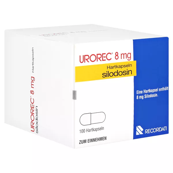 Urorec 8 mg Hartkapseln 100 St