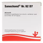Sanochond Nr.92 D 7 Ampullen 5X2 ml