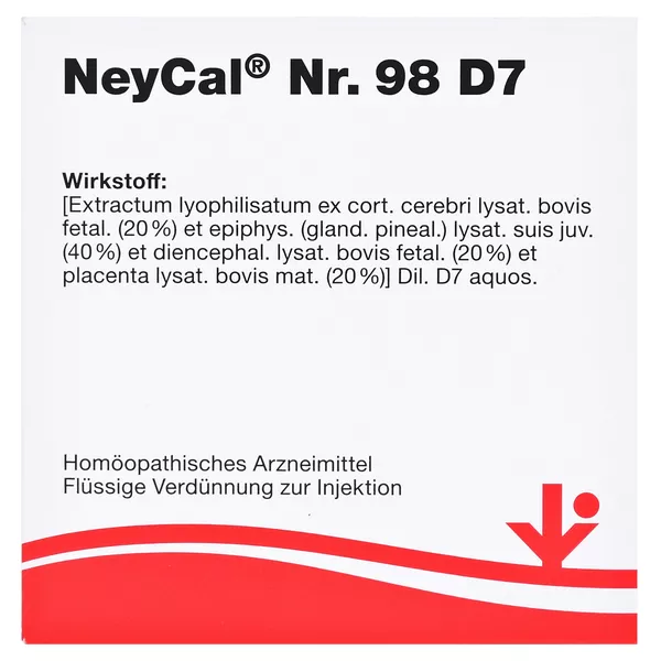 Neycal Nr.98 D 7 Ampullen 5X2 ml