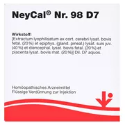 Neycal Nr.98 D 7 Ampullen 5X2 ml