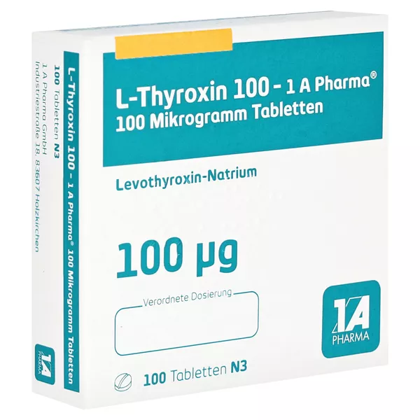 L-thyroxin 100-1a Pharma Tabletten 100 St
