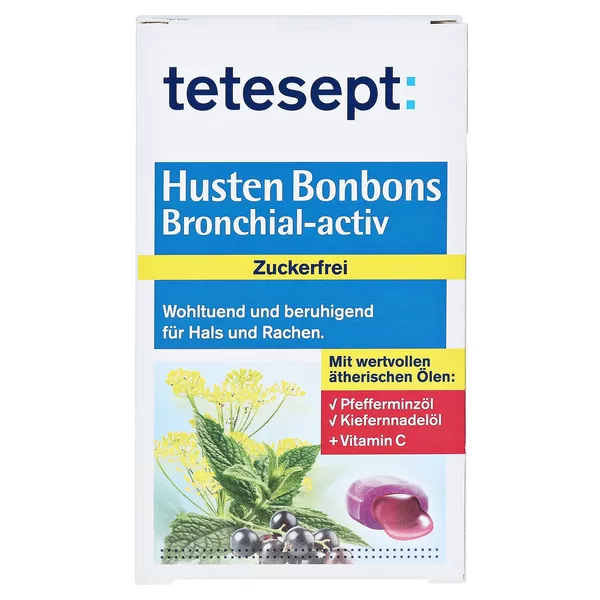 Tetesept Husten Bonbons Bronchial-activ, 75 g