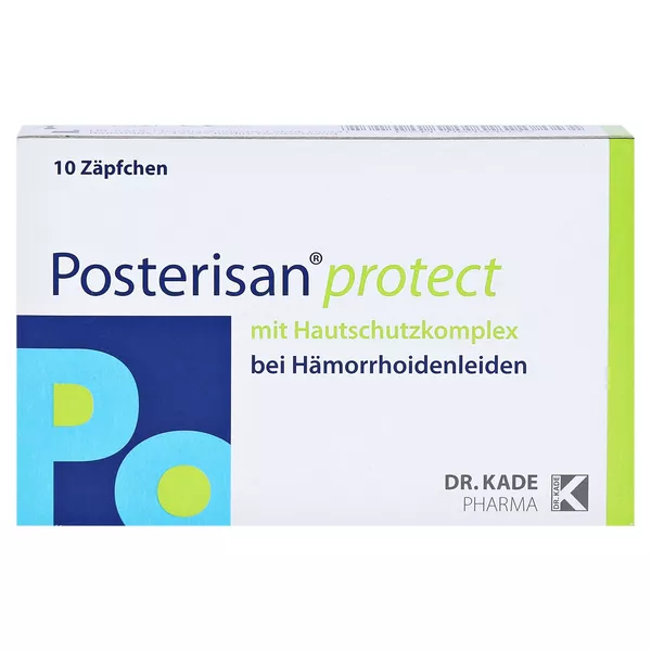 Posterisan Protect Suppositorien, 10 St.