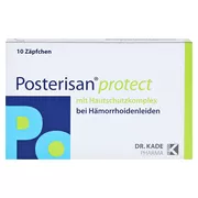 Posterisan Protect Suppositorien, 10 St.