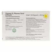 Vitamin D3 Pharma Nord 20 µg Kapseln, 120 St.