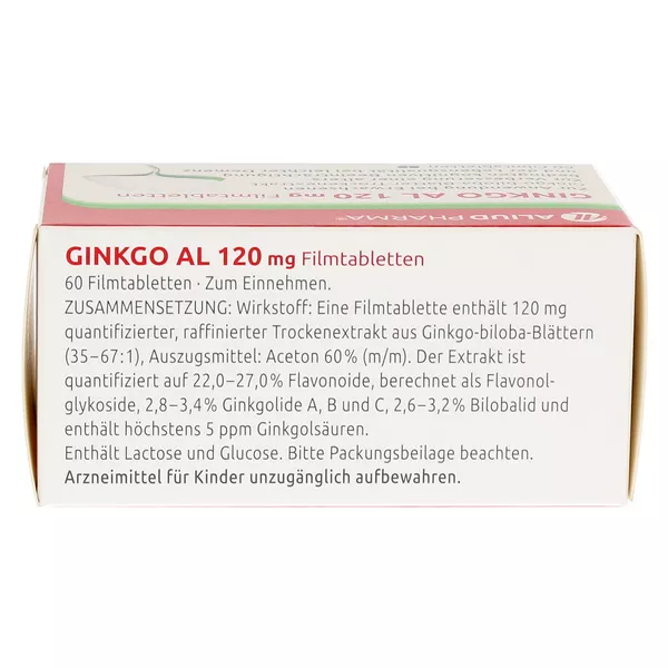 Ginkgo AL 120 mg Filmtabletten 60 St