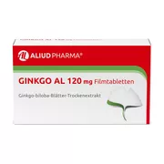Produktabbildung: Ginkgo AL 120 mg Filmtabletten