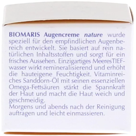 Biomaris Augencreme Nature 15 ml