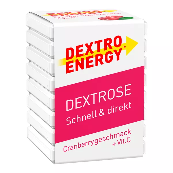 Dextro Energy* Würfel Cranberry, 46 g