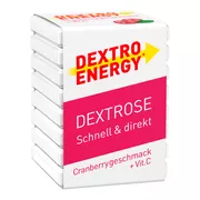 Produktabbildung: Dextro Energy* Würfel Cranberry