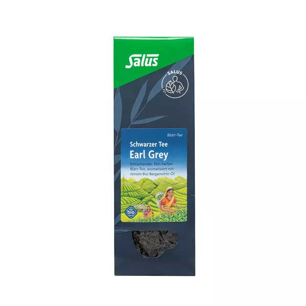EARL Grey Schwarzer Tee Blatt-Tee Bio Sa 75 g