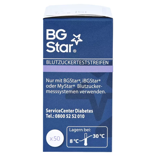 BG STAR Teststreifen, 50 St.