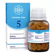 Produktabbildung: DHU Schüßler-Salz Nr. 5 Kalium phosphoricum D12