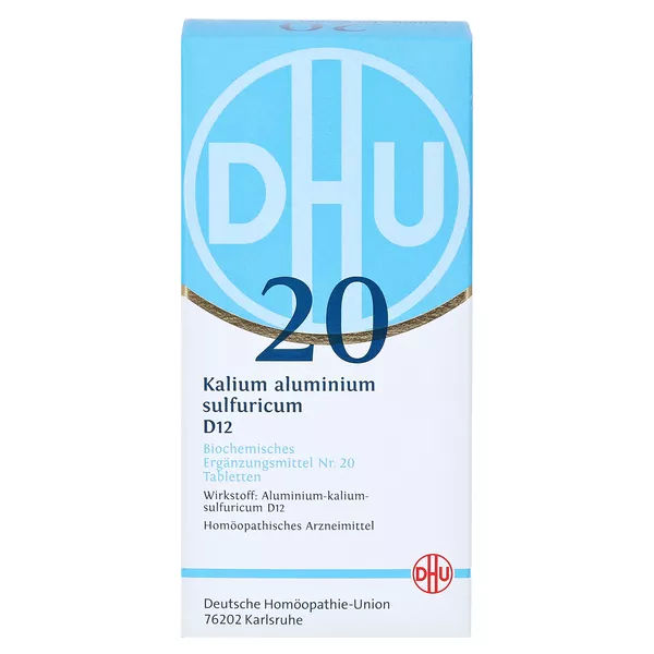 DHU Schüßler-Salz Nr. 20 Kalium aluminium sulfuricum D12 420 St
