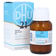 Produktabbildung: DHU Schüßler-Salz Nr. 21 Zincum chloratum D6