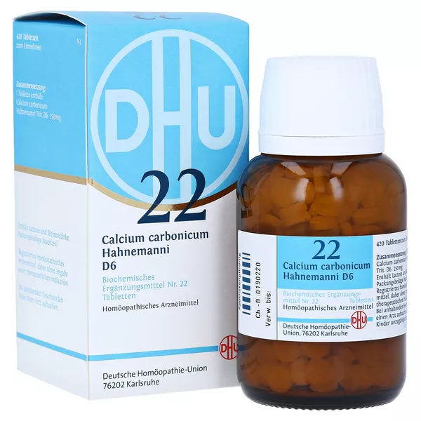 DHU Schüßler-Salz Nr. 22 Calcium carbonicum Hahnemanni D6