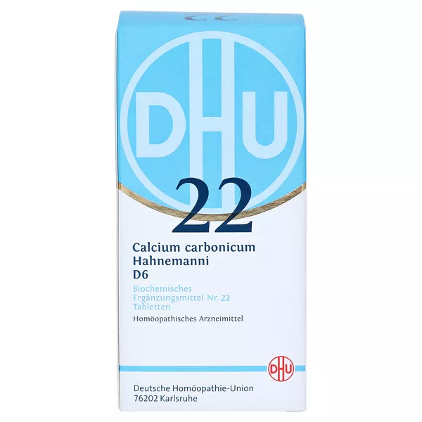 DHU Schüßler-Salz Nr. 22 Calcium carbonicum Hahnemanni D6, 420 St.
