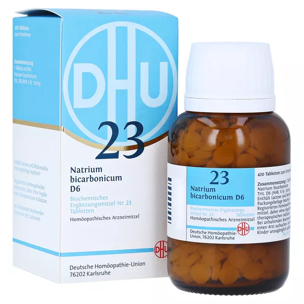 DHU Schüßler-Salz Nr. 23 Natrium bicarbonicum D6 420 St