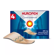 NUROFEN 24-Stunden Ibuprofen Schmerzpflaster 200 mg 4 St