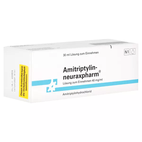 AMITRIPTYLIN-neuraxpharm 40 mg/ml Lsg.z.Einnehmen, 30 ml