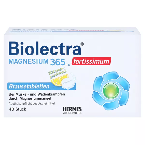 Biolectra MAGNESIUM 365 mg fortissimum 40 St