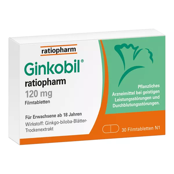 Ginkobil ratiopharm 120 mg 30 St