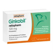 Ginkobil ratiopharm 120 mg 60 St