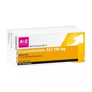 Eisentabletten AbZ 100 mg Filmtabletten 50 St