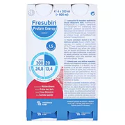 Fresubin Protein Energy DRINK TrinknahrungWalderdbeere, 4 x 200 ml