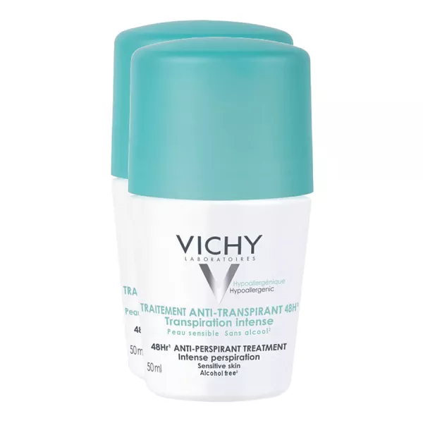  VICHY Deodorant Anti-Transpirant 48h 2X50 ml