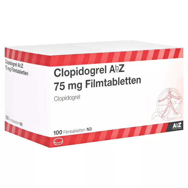 Clopidogrel AbZ 75 mg Filmtabletten 100 St
