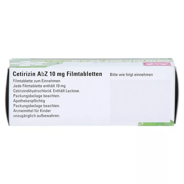 Cetirizin AbZ 10 mg Filmtabletten 20 St