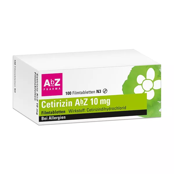 Cetirizin AbZ 10 mg Filmtabletten