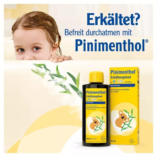 Pinimenthol Erkältungsbad für Kinder ab 2 Jahre 30 ml