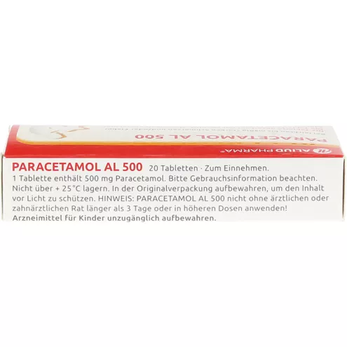 Paracetamol AL 500, 20 St.