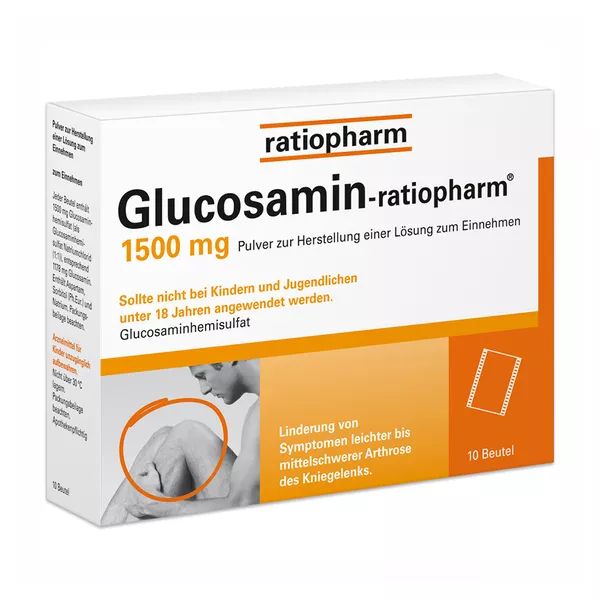 Glucosamin ratiopharm 1500 mg 10 St