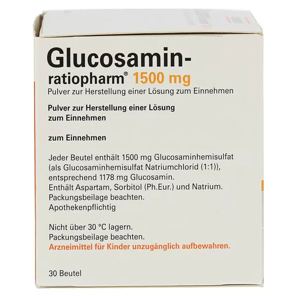 Glucosamin ratiopharm 1500 mg 30 St
