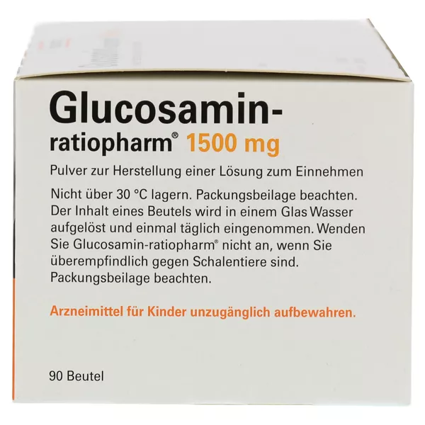 Glucosamin ratiopharm 1500 mg, 90 St.