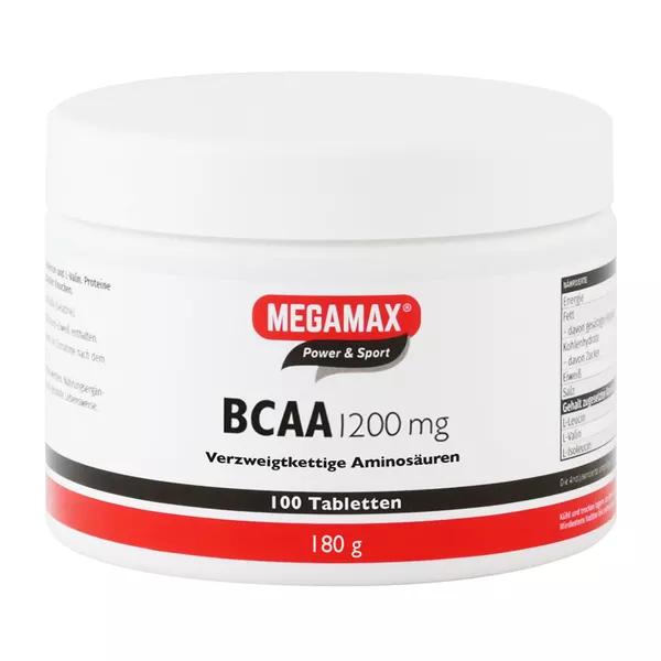 MEGAMAX BCAA 1200 mg, 100 St.