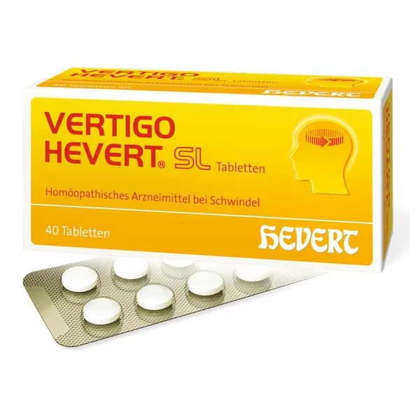Vertigo Hevert SL Tabletten 40 St